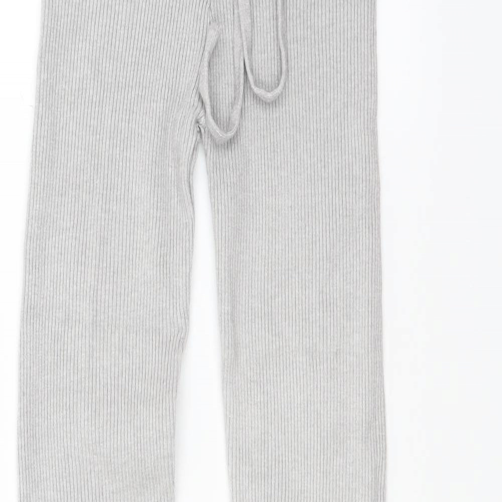 EMMA & ASHLEY Womens Grey  Knit Jogger Leggings Size M L30 in