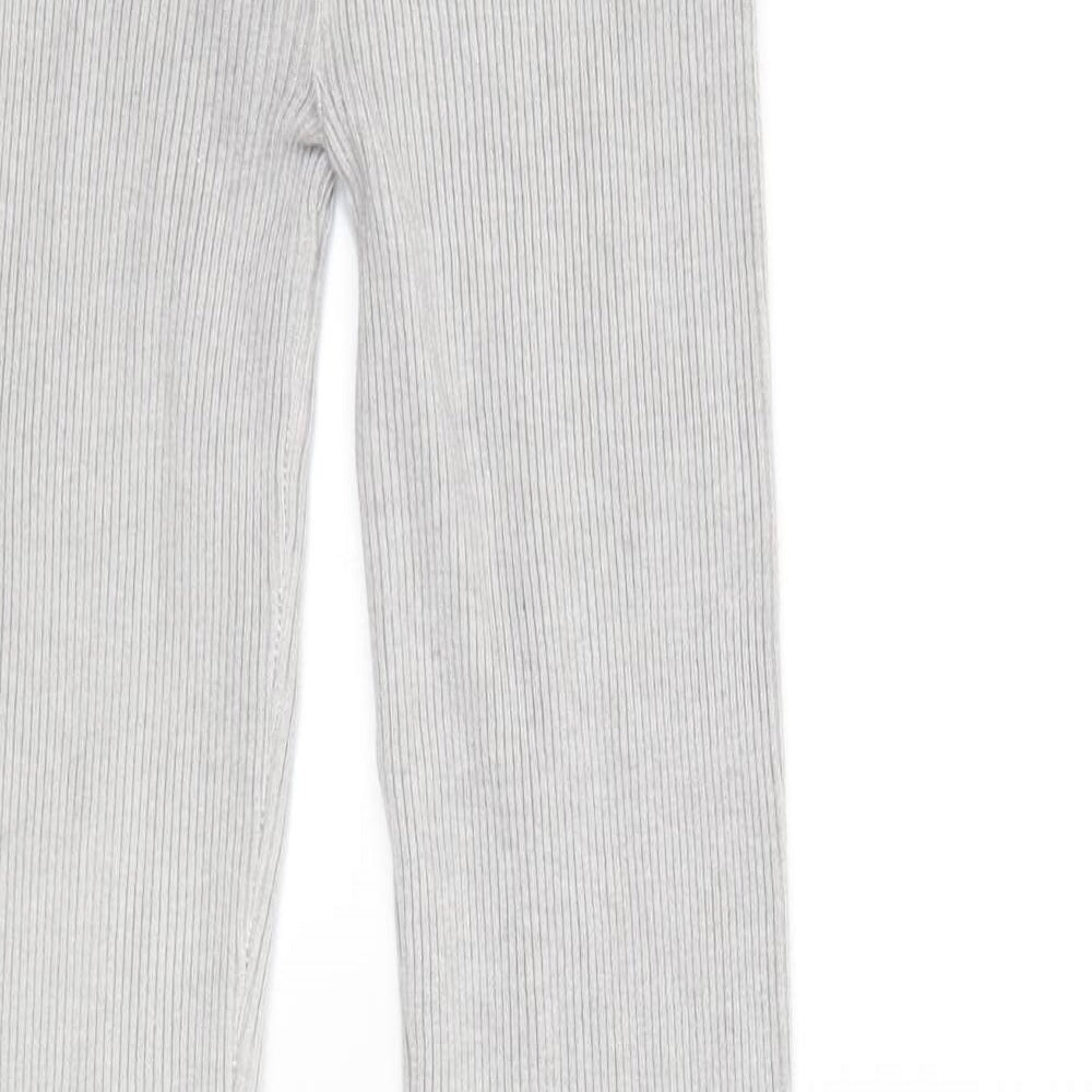 EMMA & ASHLEY Womens Grey  Knit Jogger Leggings Size M L30 in