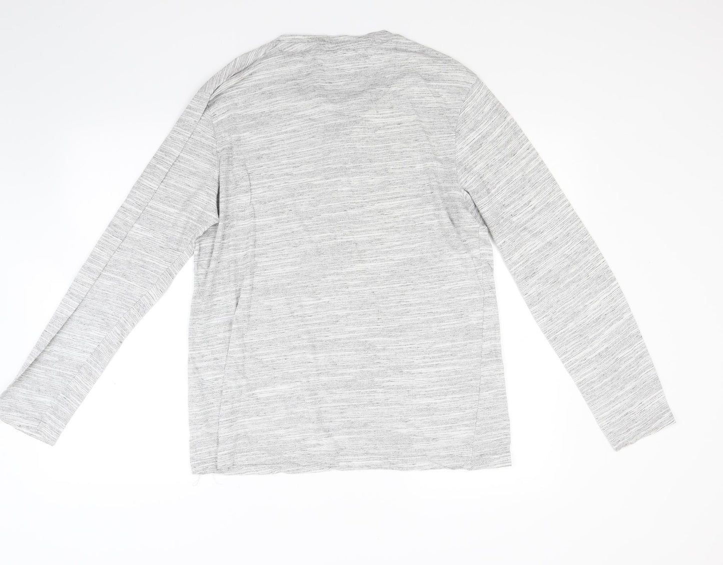 Brave Soul Mens Grey  Jersey Pullover Sweatshirt Size L