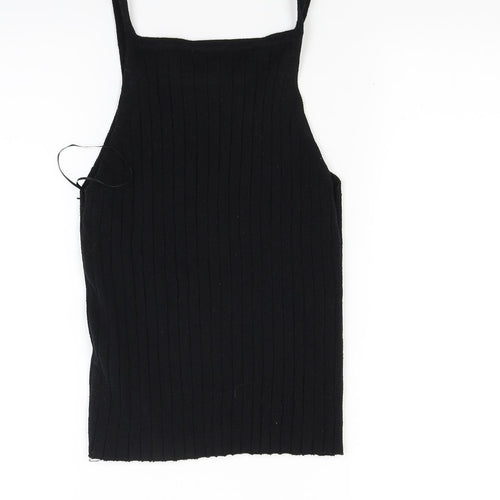 Primark Womens Black  Knit Basic Tank Size 10