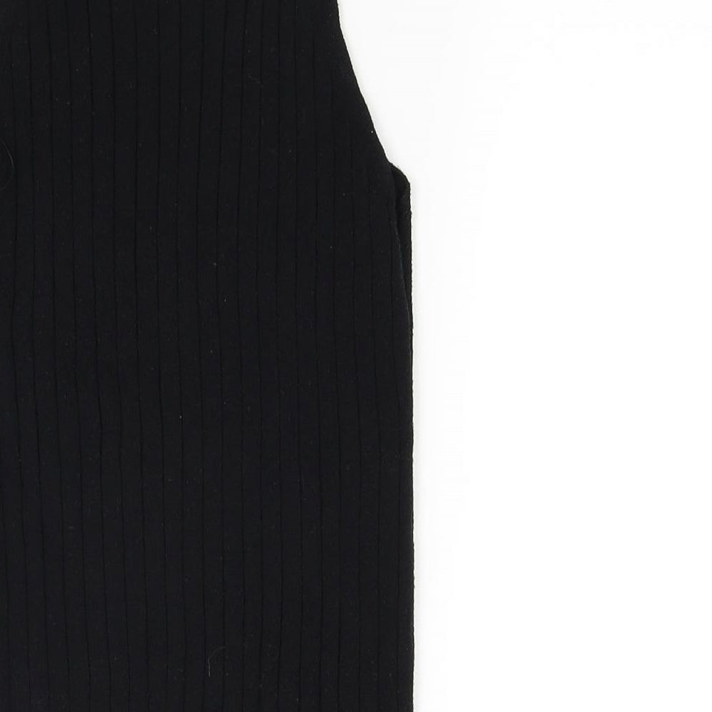 Primark Womens Black  Knit Basic Tank Size 10
