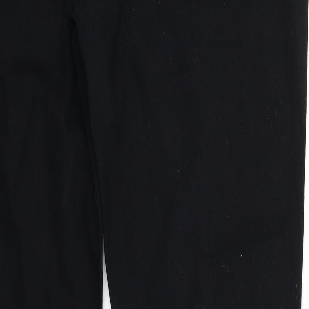 NEXT Womens Black  Denim Skinny Jeans Size 16 L30 in