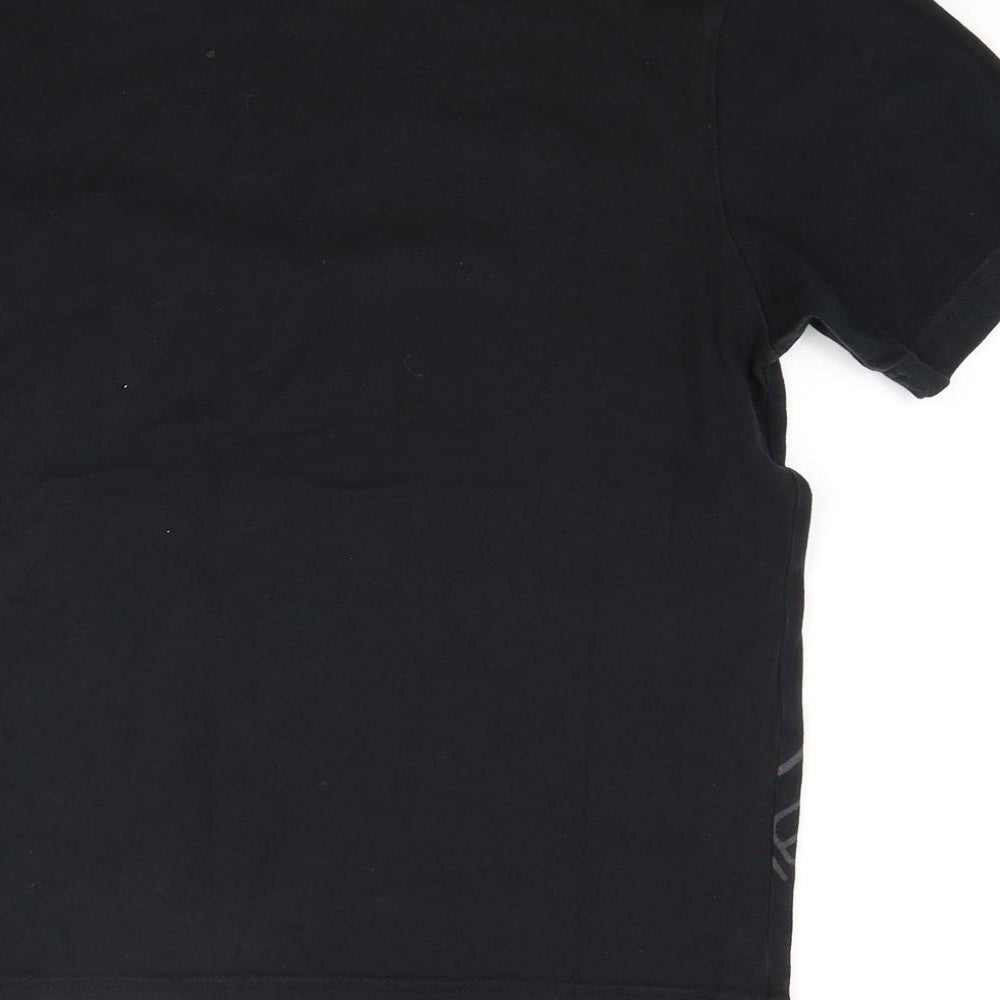 Nike Boys Black  Jersey Basic T-Shirt Size 15-16 Years