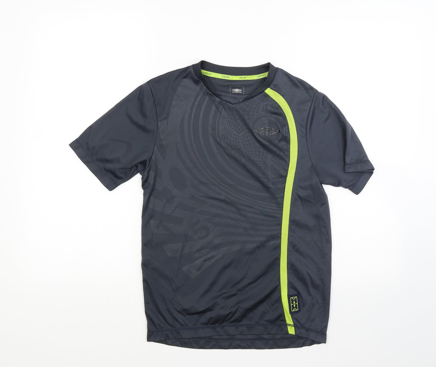 Umbro Boys Grey   Basic T-Shirt Size 12-13 Years