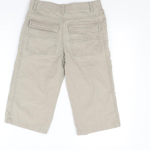 George Boys Beige   Cargo Shorts Size 9-10 Years