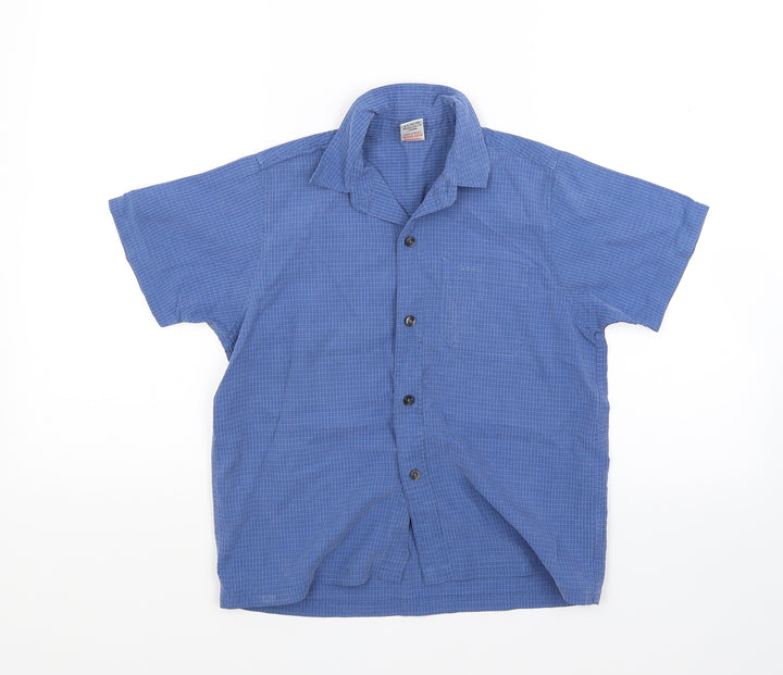 NEXT Boys Blue Basic Button-Up Size 5-6 Years