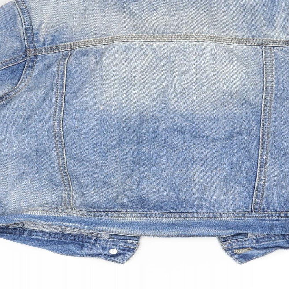 NEXT Girls Blue  Denim Jacket Coat Size 8 Years