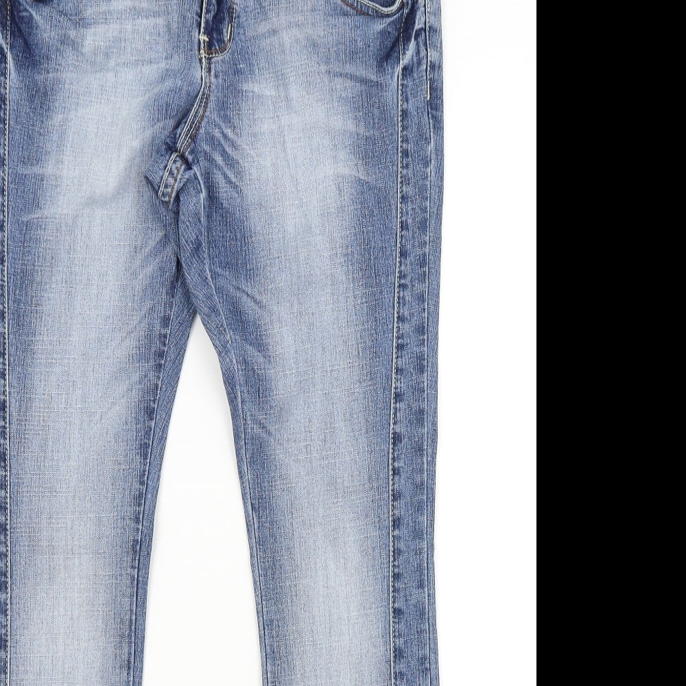 Marks and Spencer Girls Blue  Denim Skinny Jeans Size 14 Years