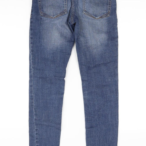 NEXT Womens Blue  Denim Skinny Jeans Size 6 L26 in