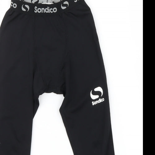 Sondico Boys Black Colourblock  Jegging Trousers Size 3-4 Years - leggins
