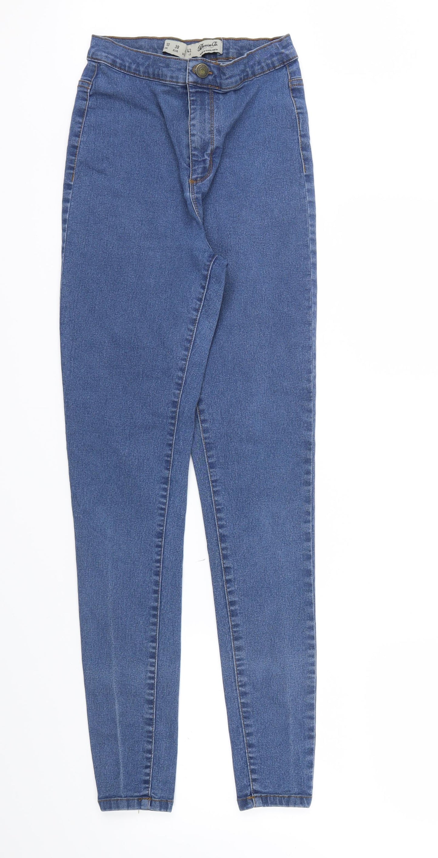 Primark Womens Blue   Skinny Jeans Size 10 L27 in