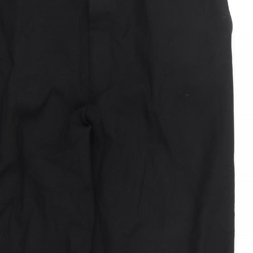 Greenwood Mens Black   Cropped Trousers Size 40 L26 in