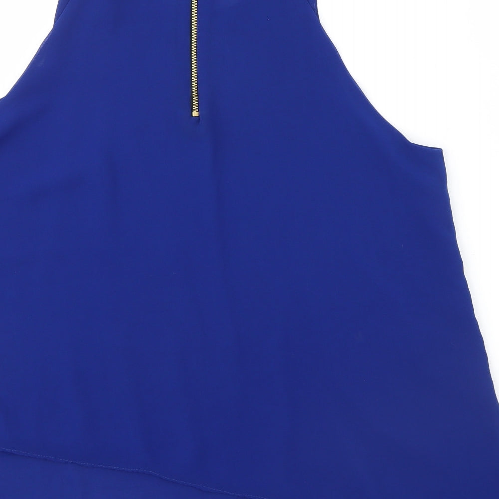 New Look Womens Blue   Basic Blouse Size 14