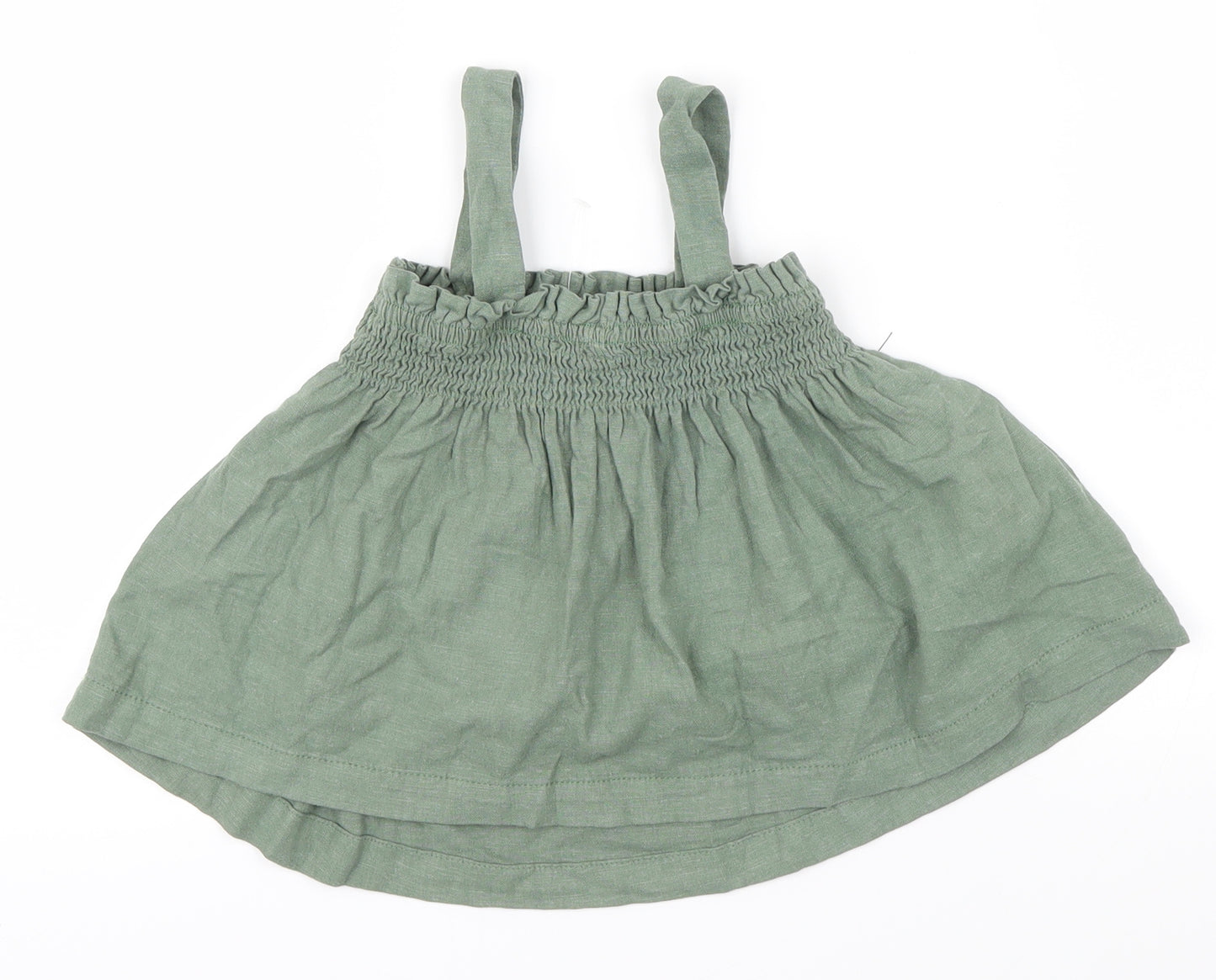 NEXT Girls Green Colourblock  Basic Casual Size 5 Years  - straps