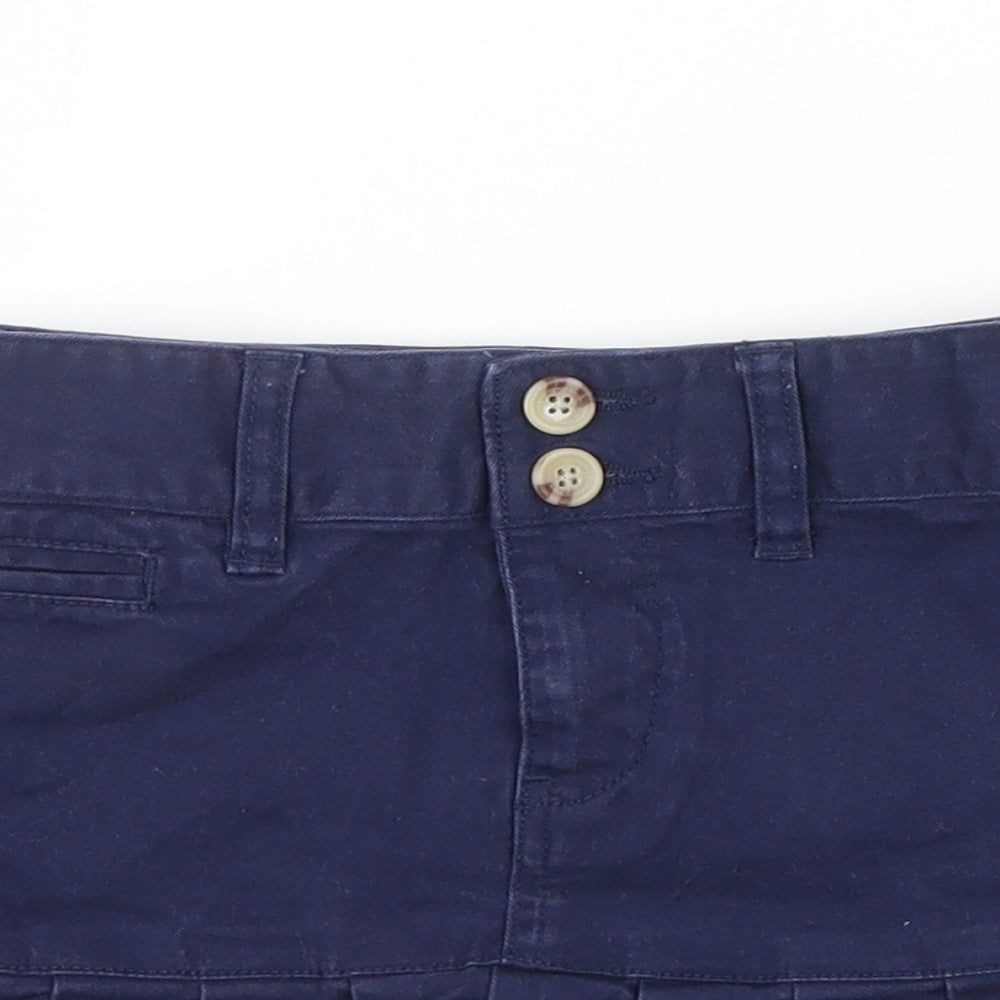 Ralph Lauren Girls Blue Colourblock  Flare Skirt Size 6 Years - RALPH LAUREN