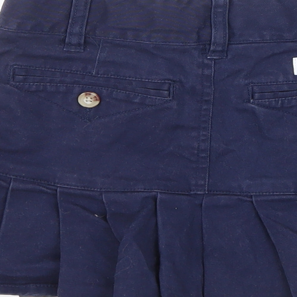 Ralph Lauren Girls Blue Colourblock  Flare Skirt Size 6 Years - RALPH LAUREN