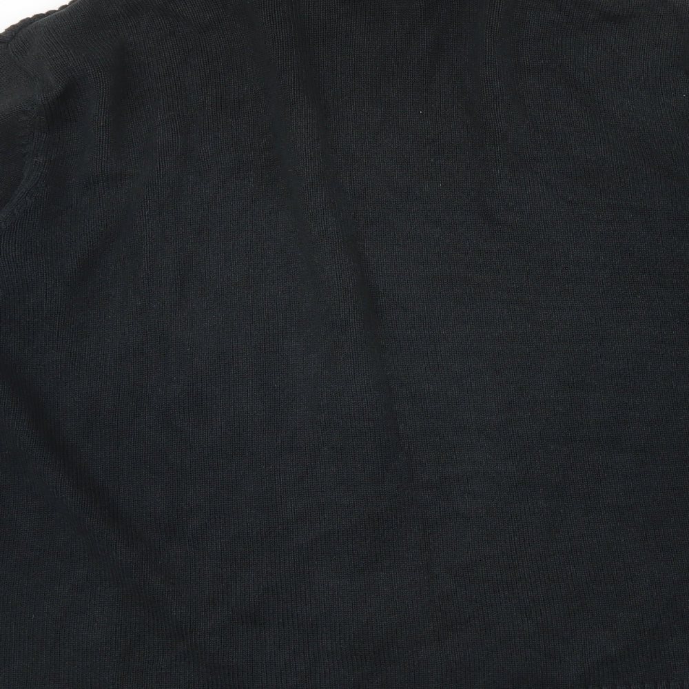 Cherokee Mens Black   Full Zip Jumper Size L
