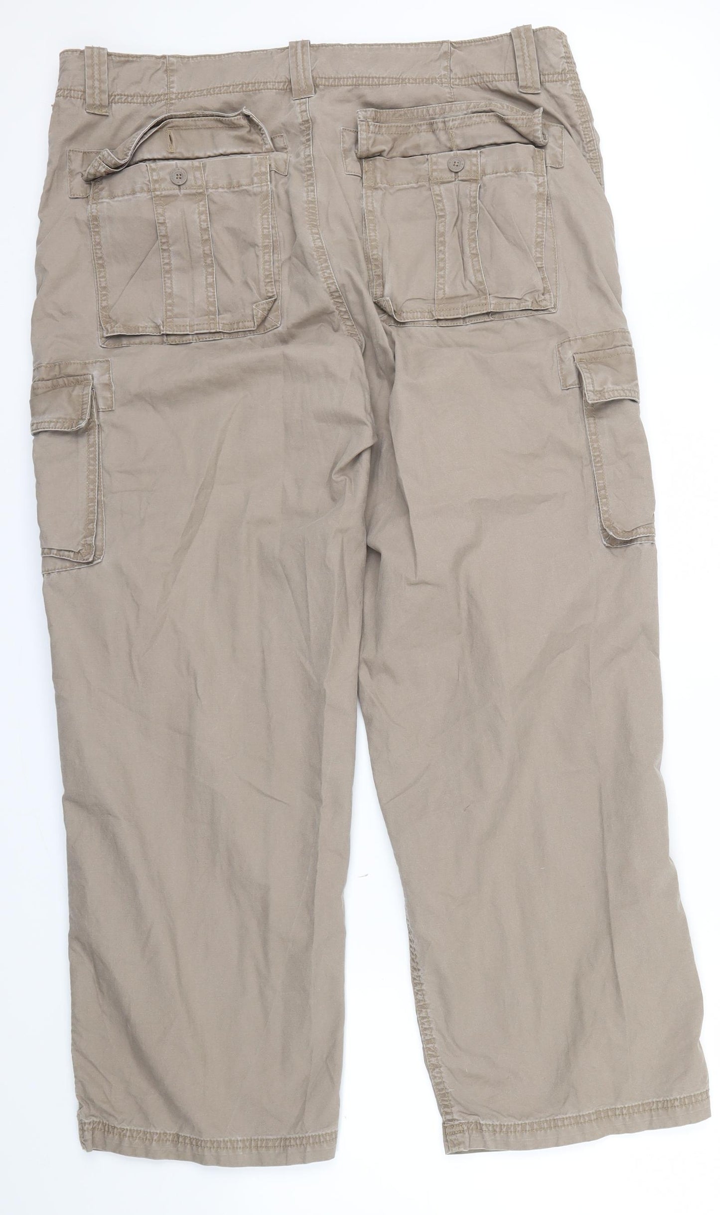 Cherokee Mens Beige   Cargo Trousers Size 36 L30 in