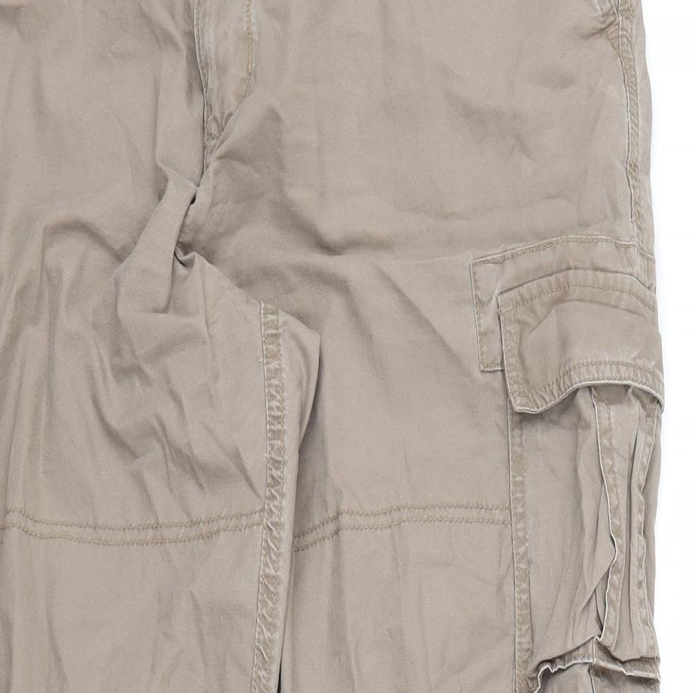 Cherokee Mens Beige   Cargo Trousers Size 36 L30 in