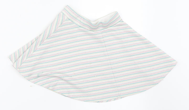 Matalan Girls Ivory   Skater Skirt Size 6 Years