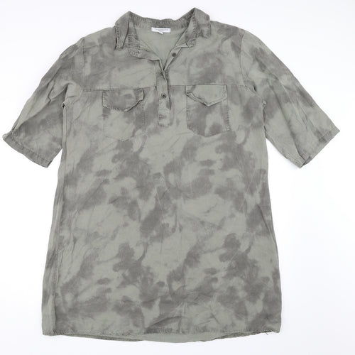 Collezione Gaia Womens Grey   Shift  Size L