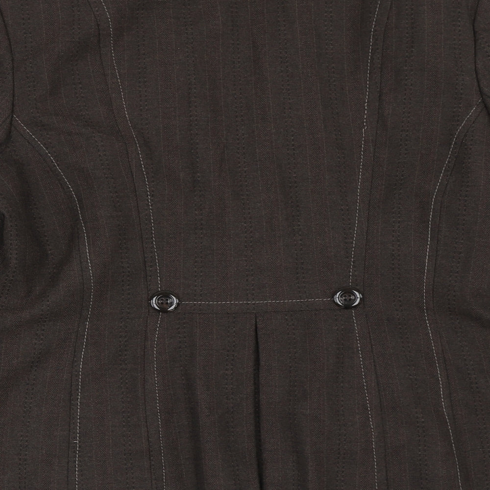 F&F Womens Brown   Jacket Blazer Size 14