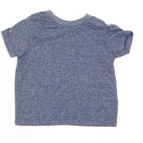 F&F Boys Blue   Basic T-Shirt Size 3-6 Months