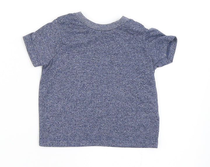 F&F Boys Blue   Basic T-Shirt Size 3-6 Months