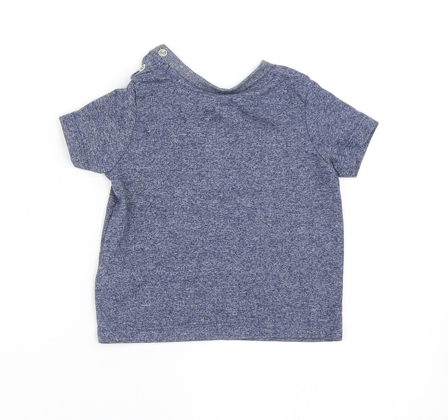 F&F Boys Blue   Basic T-Shirt Size 3-6 Months