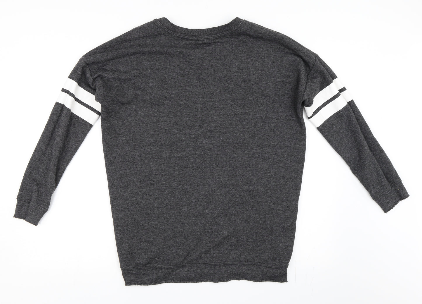 New Look Womens Grey   Pullover Sweatshirt Size 10