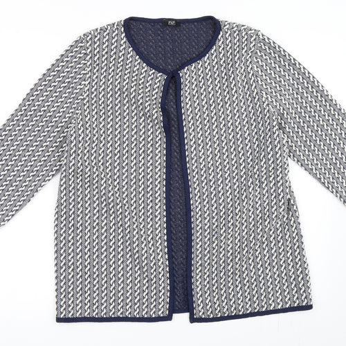 F&F Womens Blue   Cardigan Jumper Size 12