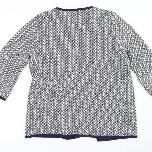 F&F Womens Blue   Cardigan Jumper Size 12