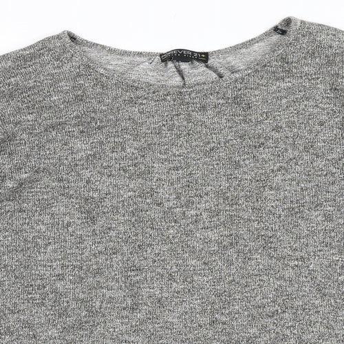 FOREVER 21 Womens Grey   Pullover Jumper Size XL