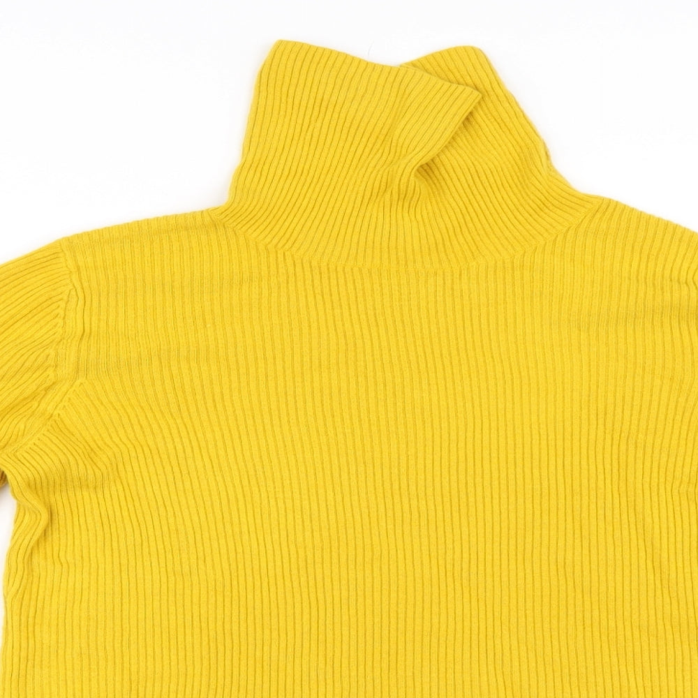 TU Womens Yellow   Pullover Jumper Size 14