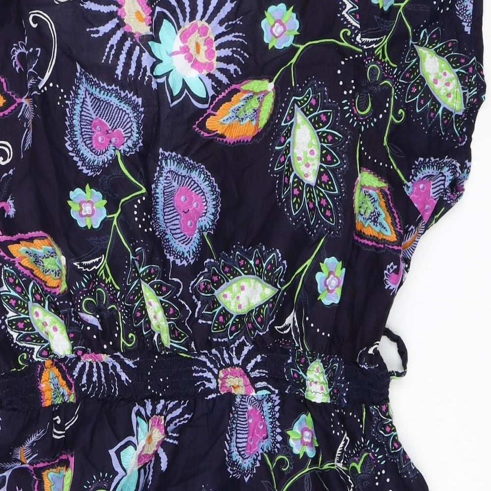 Yours Womens Blue   Tunic Blouse Size 18