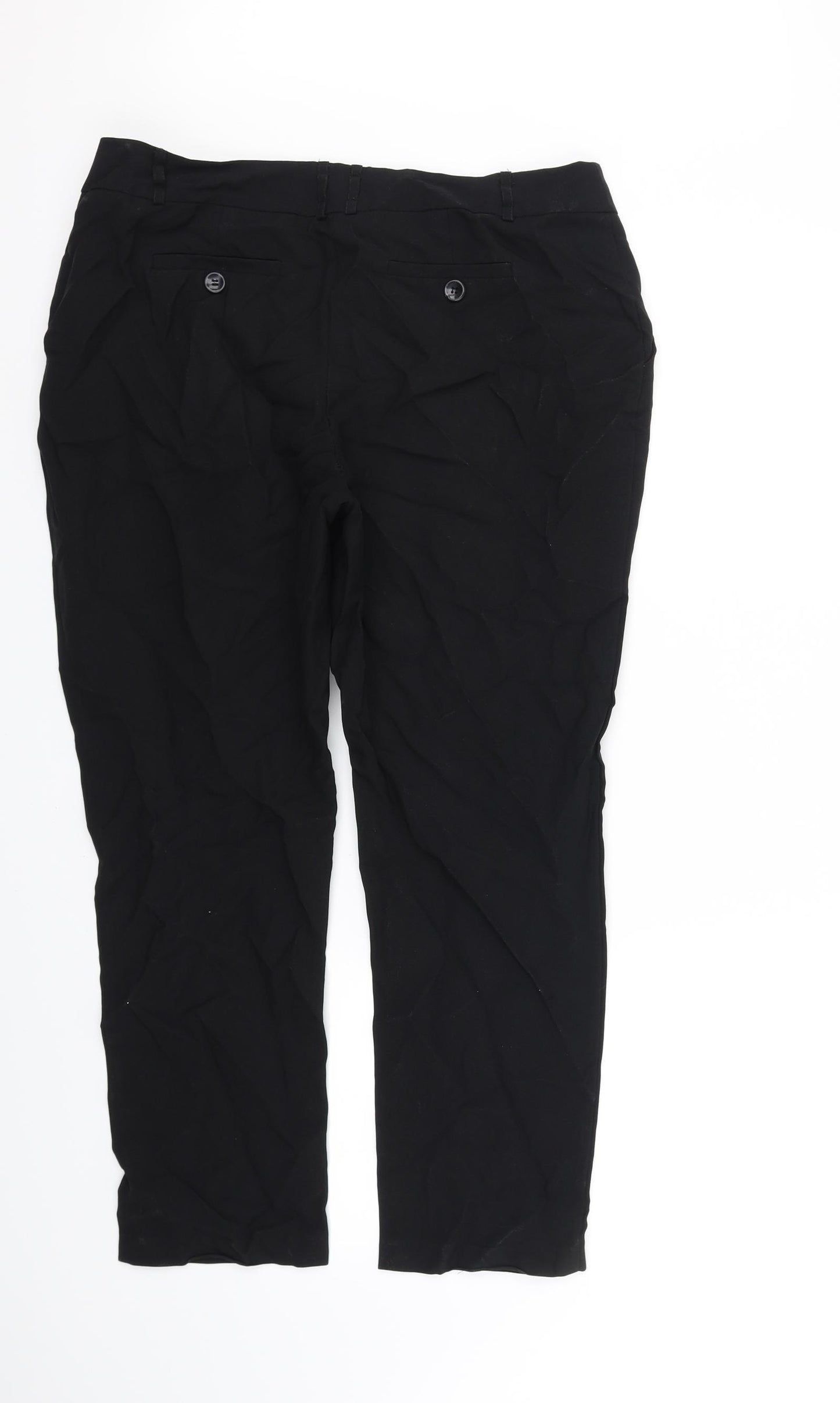 Atmosphere Womens Black   Trousers  Size 14 L28 in
