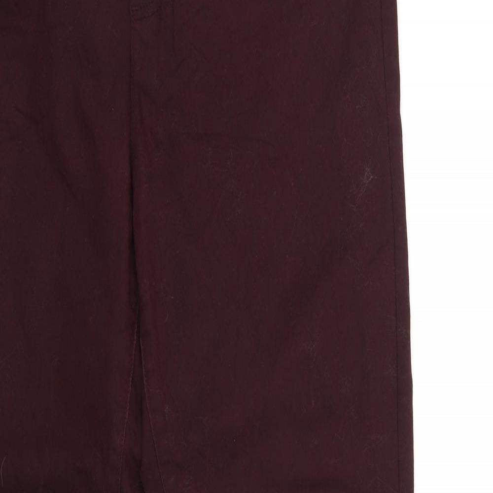 Yessica Womens Purple   Trousers  Size 18 L33 in