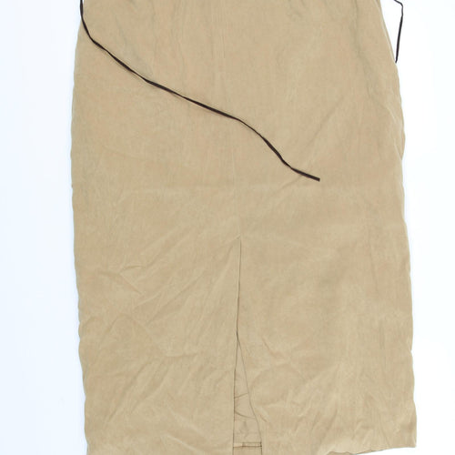 essence Womens Beige   Flare Skirt Size 20