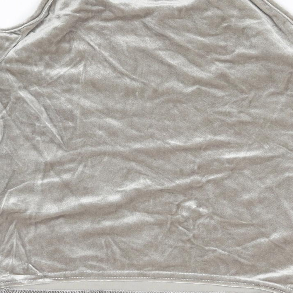 New Look Girls Grey   Basic Tank Size 12-13 Years