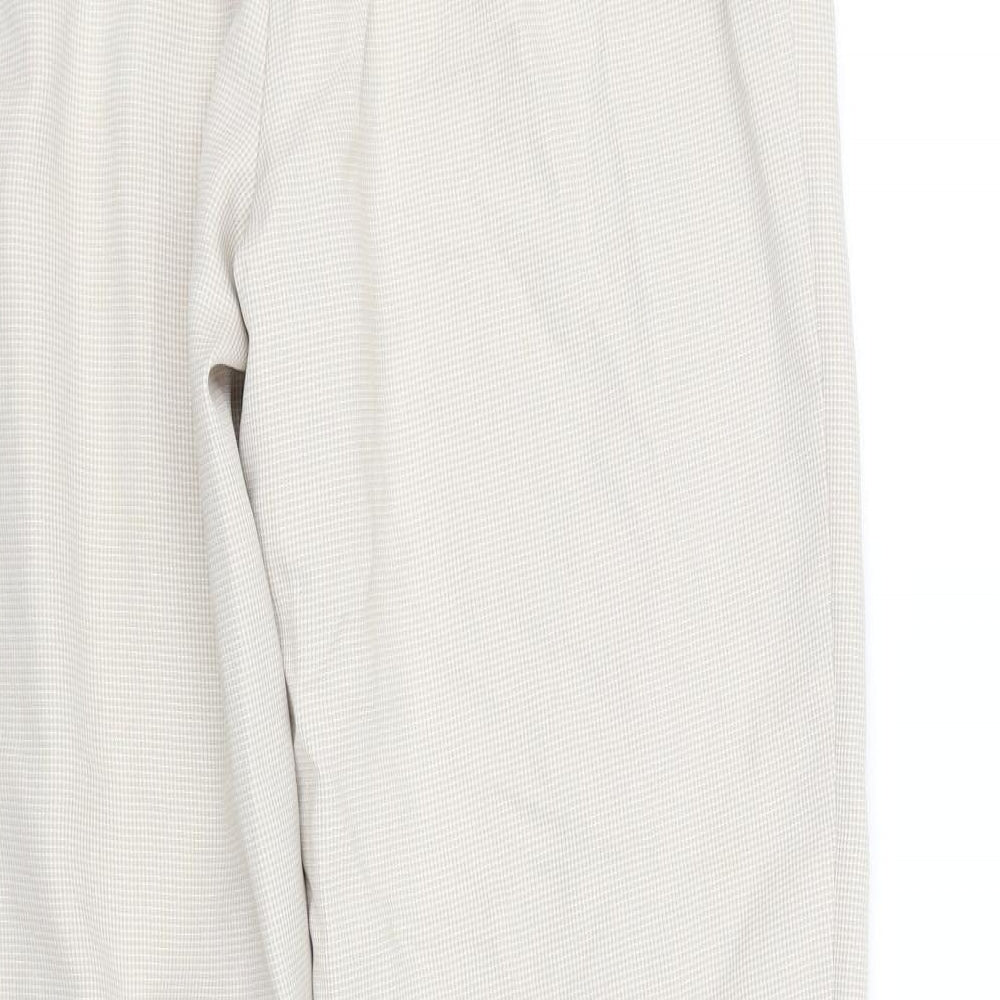 Marks and Spencer Womens Beige   Trousers  Size 14 L30 in