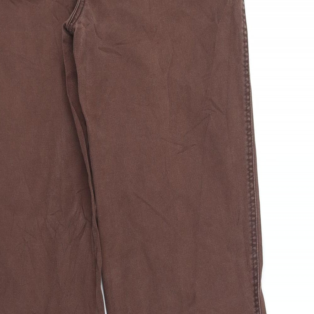 NEXT Womens Brown   Trousers  Size 10 L31 in