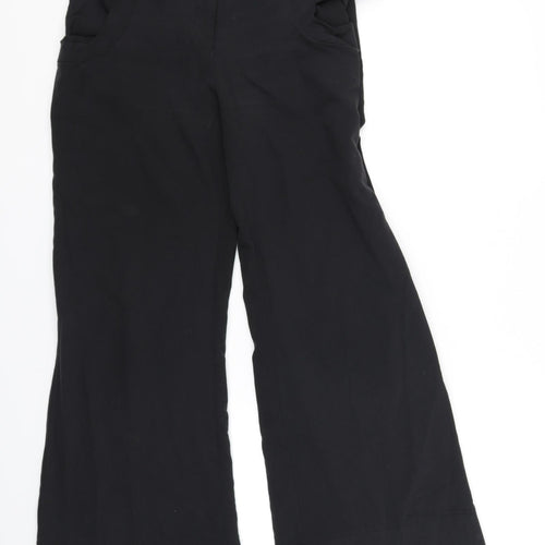 ASOS Womens Black   Trousers  Size 12 L31 in - belted