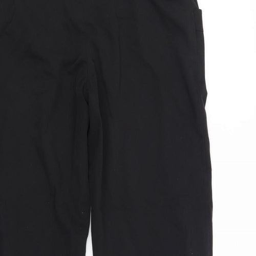 ASOS Womens Black   Trousers  Size 12 L31 in - belted