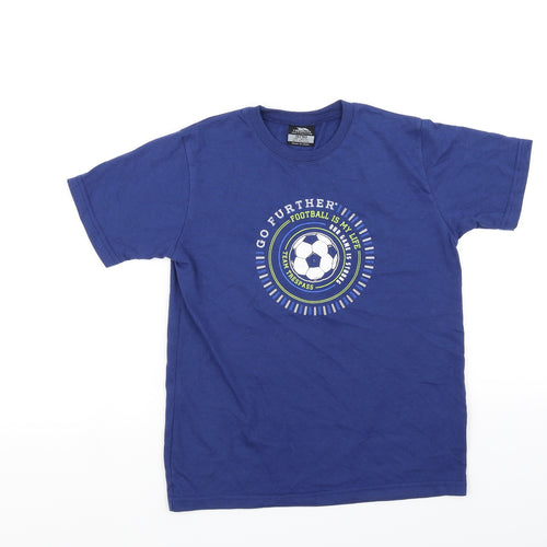 Trespass Boys Blue   Basic T-Shirt Size 9-10 Years