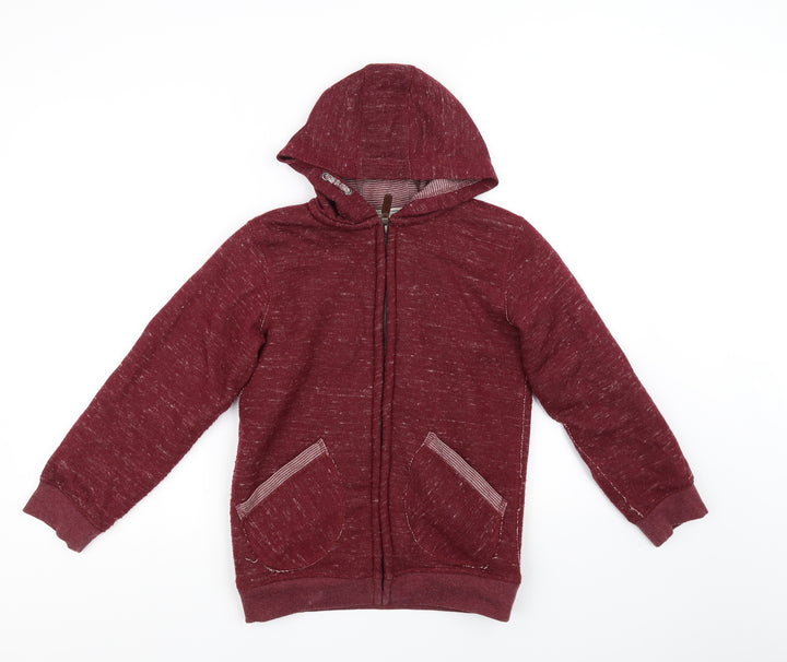 TU Girls Purple   Full Zip Jumper Size 11 Years