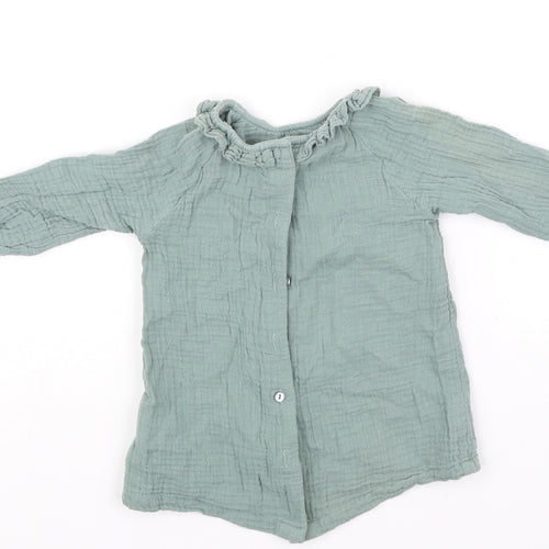 H&M  Green   Cardigan Jumper Size 6-9 Months