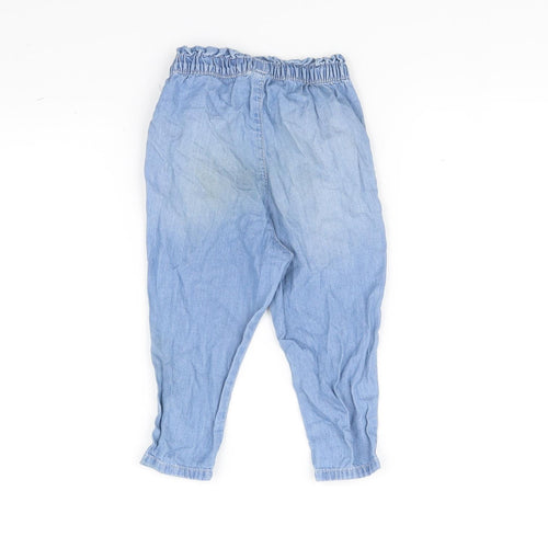 H&M  Blue   Jogger Trousers Size 12-18 Months