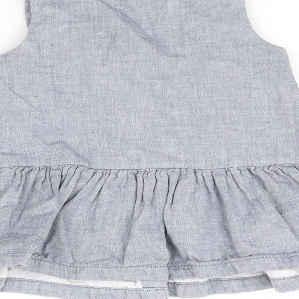 H&M  Grey   Fit & Flare  Size 6-9 Months