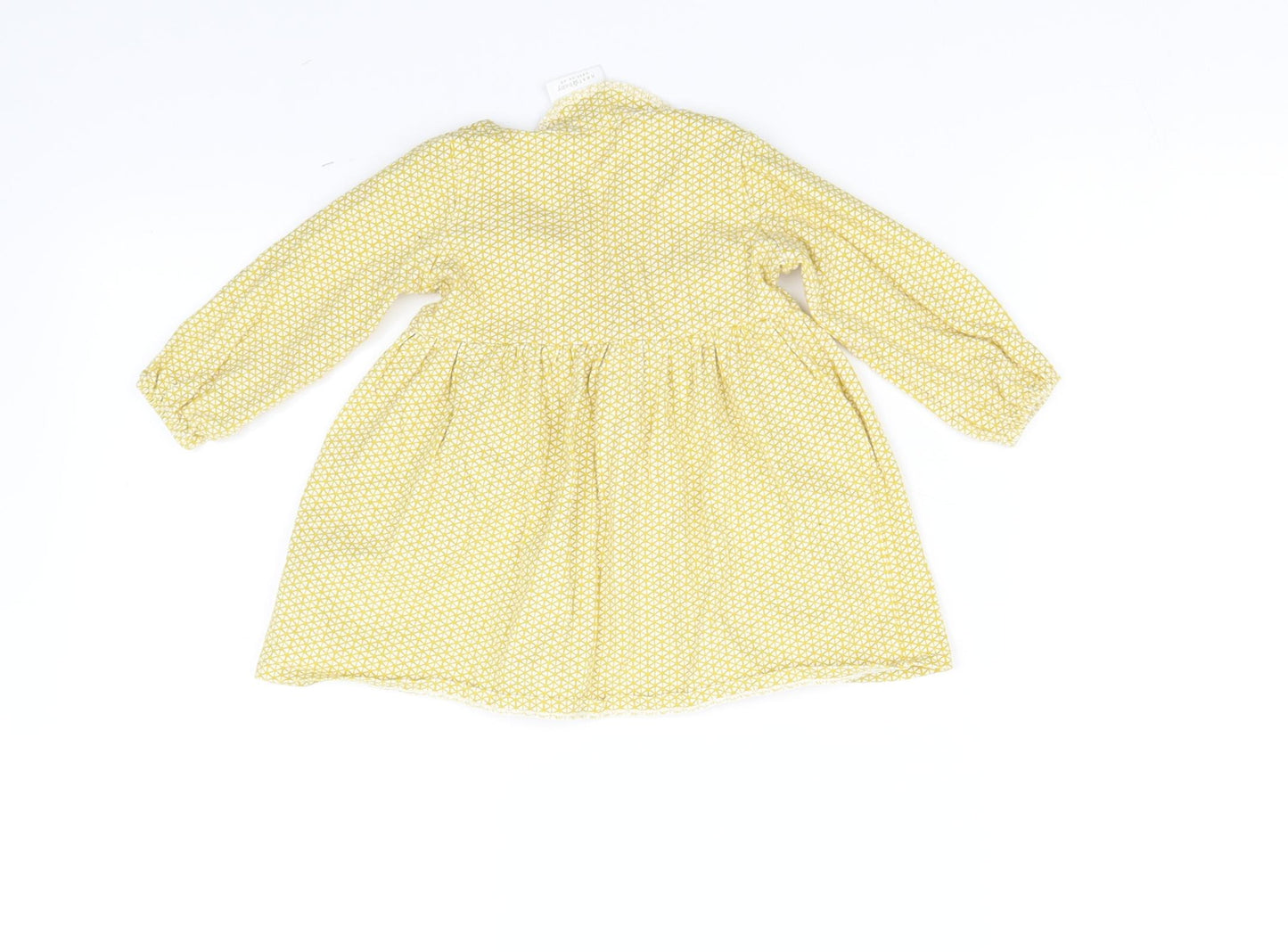 NEXT  Yellow   Fit & Flare  Size 6-9 Months