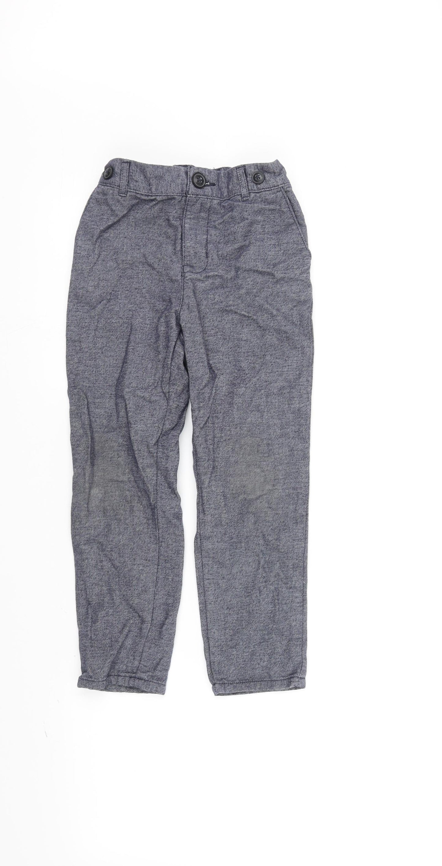 H&M Boys Grey   Chino Trousers Size 6-7 Years